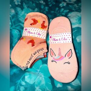 Girls Socks bundle girls size 2-6 2 packs